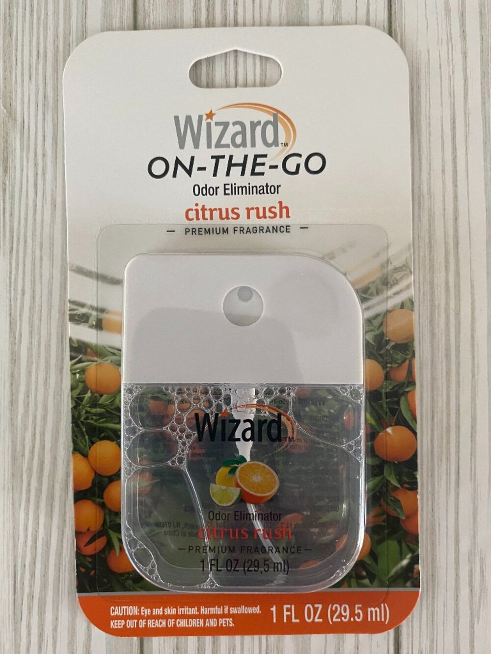 3/$10 WIZARD On-The-Go Odor Eliminator *CITRUS RUSH*